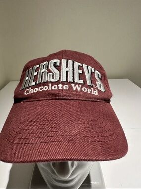 Hershey's Chocolate World Maroon Baseball Cap